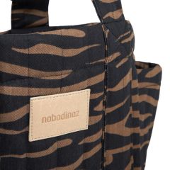 Nobodinoz Hyde Park Bebek Arabası Düzenleyici Çanta, Blue Waves