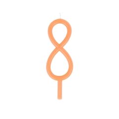 Meri Meri - İnce Rakam Mum - 8