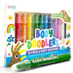 Ooly Body Doodlers 12’li Yüz ve Vücut Boyası