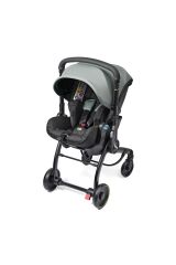 Doona X Bebek Arabasına Dönüşen Tekerlekli Gr 0 i-Size 3 Yatış Pozisyonlu Ana Kucağı Oto Koltuğu - Dusty Sage