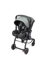 Doona X Bebek Arabasına Dönüşen Tekerlekli Gr 0 i-Size 3 Yatış Pozisyonlu Ana Kucağı Oto Koltuğu - Dusty Sage
