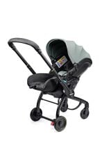 Doona X Bebek Arabasına Dönüşen Tekerlekli Gr 0 i-Size 3 Yatış Pozisyonlu Ana Kucağı Oto Koltuğu - Dusty Sage