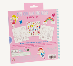 Floss and Rock Boyama Kitapları / Rainbow Fairy