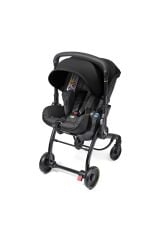 Doona X Bebek Arabasına Dönüşen Tekerlekli Gr 0 i-Size 3 Yatış Pozisyonlu Ana Kucağı Oto Koltuğu - Nitro Black