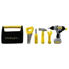 Stanley Jr. - Peluş Alet Çantası Seti - 6 Parça