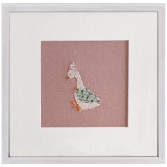 Atelier Mignon Nakış Kare Tablo, Party Goose