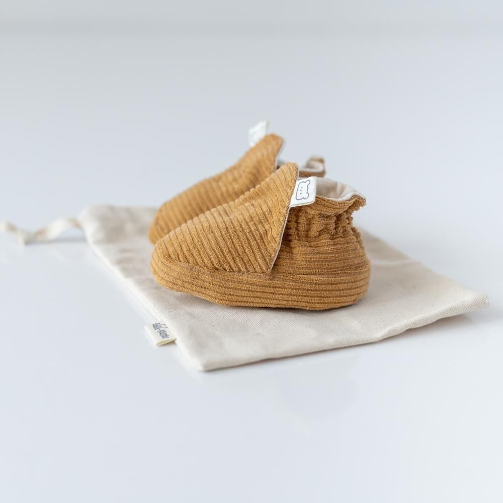 Mama Yoyo Kadife Patik, Kahve (18-20 Numara)