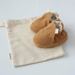 Mama Yoyo Kadife Patik, Kahve (18-20 Numara)