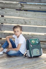 LIGHT PLUS NINE Student Sırt Çantası/ Multi Green