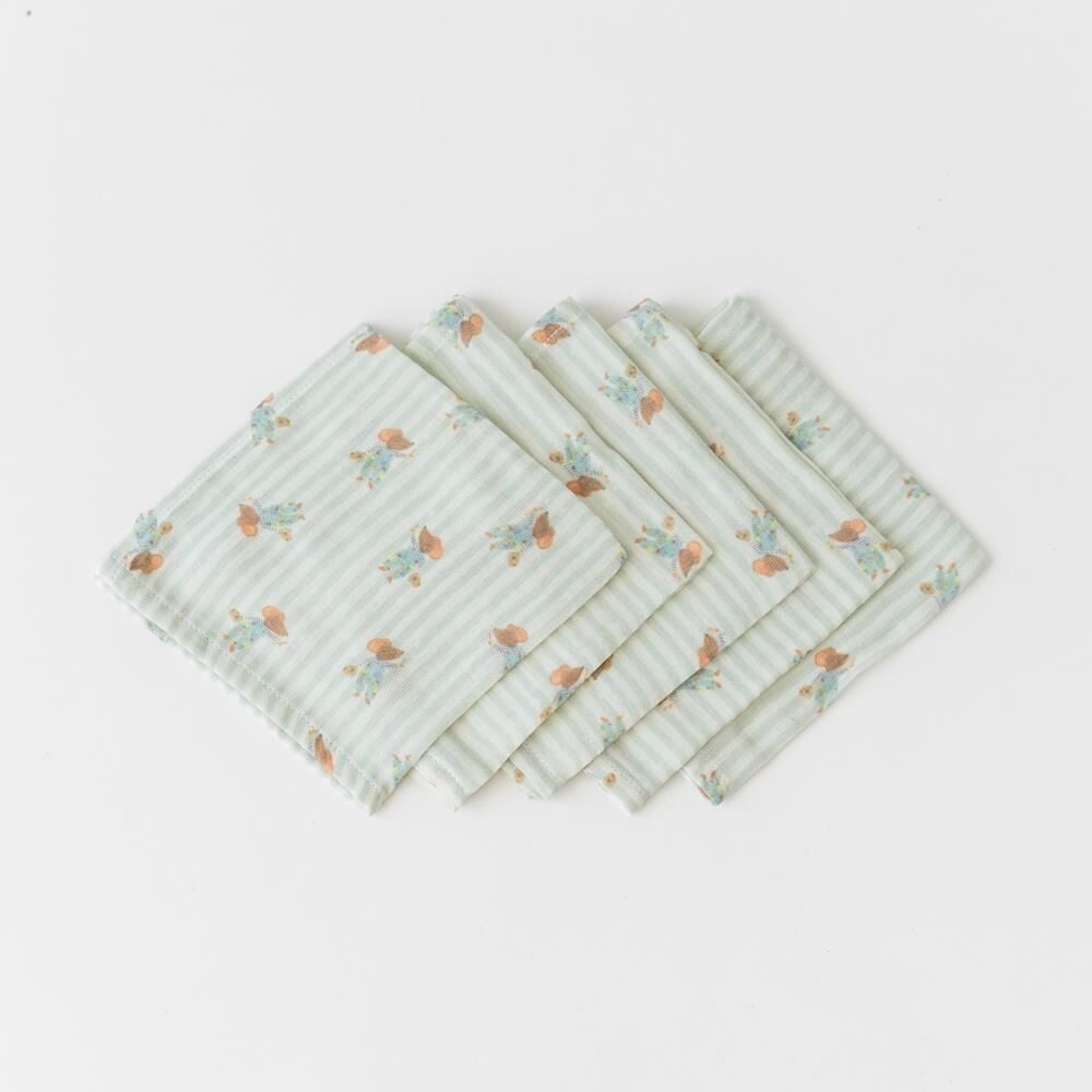 Mama Yoyo Müslin 5'li Ağız Mendili, Fare