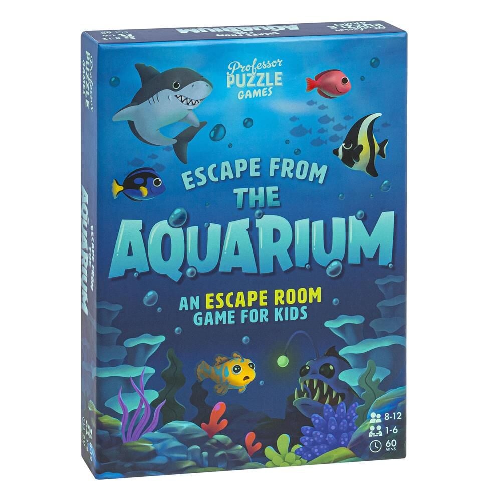 Professor Puzzle - Dedektif Aile Oyunu - Escape From The Aquarium