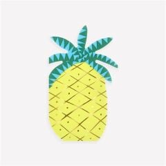 Meri Meri - Pineapple Napkins - Ananas Peçeteler - 16 Adet