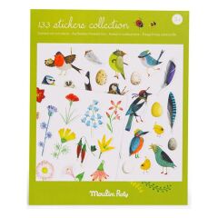 Pochette stickers Le botaniste Le Jardin du Moulin
