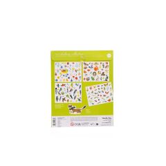 Pochette stickers Le botaniste Le Jardin du Moulin