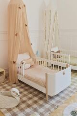 Lorena Canals Çocuk Odası Halısı, Vichy Marron XS