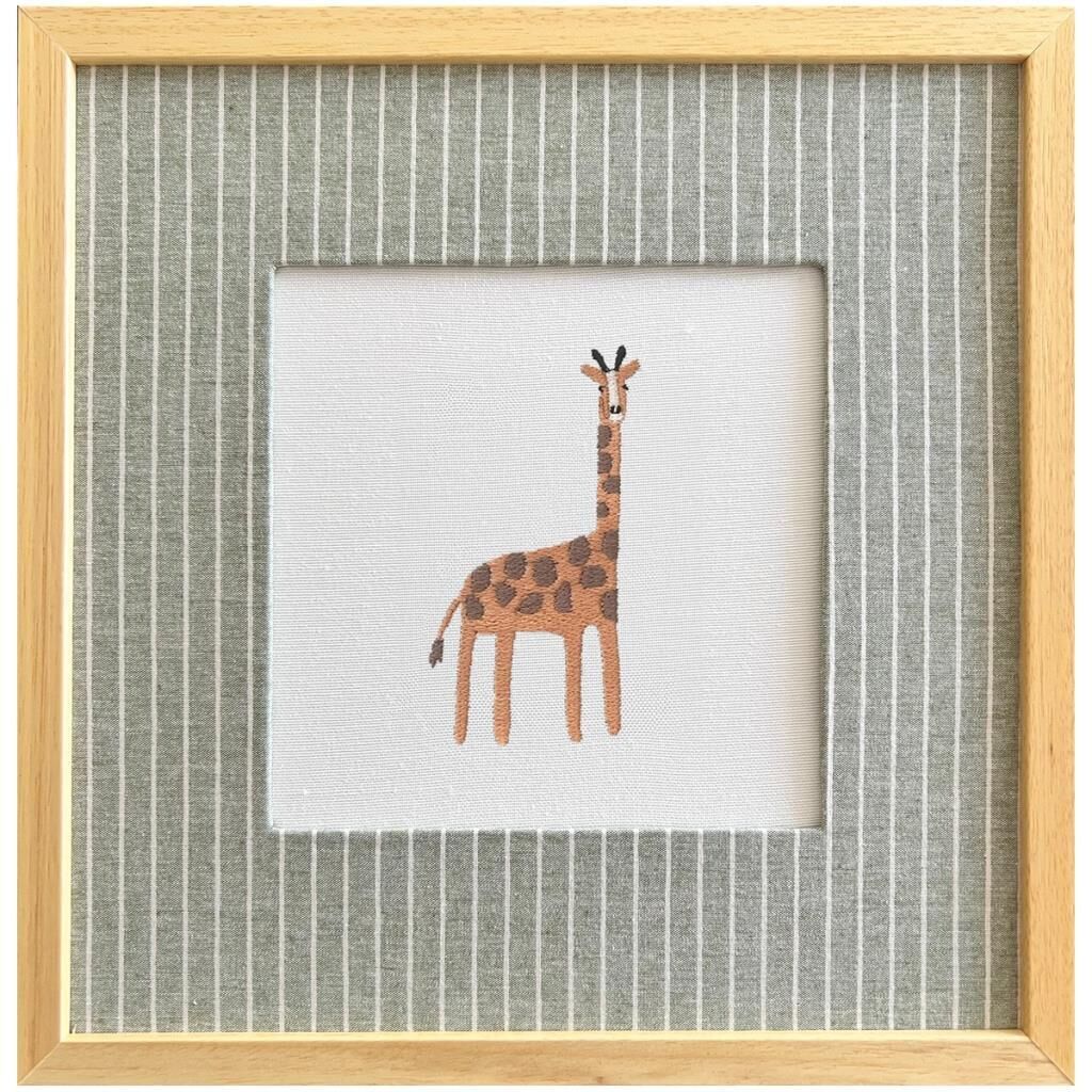 Atelier Mignon Wild Animals Nakış Ahşap Tablo, Giraffe