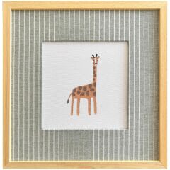 Atelier Mignon Wild Animals Nakış Ahşap Tablo, Giraffe