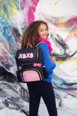 LIGHT PLUS NINE Student Sırt Çantası  / Peach Blush