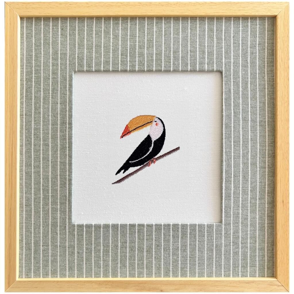 Atelier Mignon Wild Animals Nakış Ahşap Tablo, Tucan