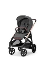 Inglesina Aptica Glam Tek El Tek Hamle ile Katlanıp Açılan Çift Yön Bebek Arabası - Velvet Grey