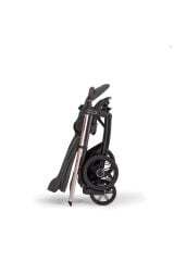Inglesina Aptica Glam Tek El Tek Hamle ile Katlanıp Açılan Çift Yön Bebek Arabası - Velvet Grey