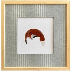 Atelier Mignon Wild Animals Nakış Ahşap Tablo, Fox