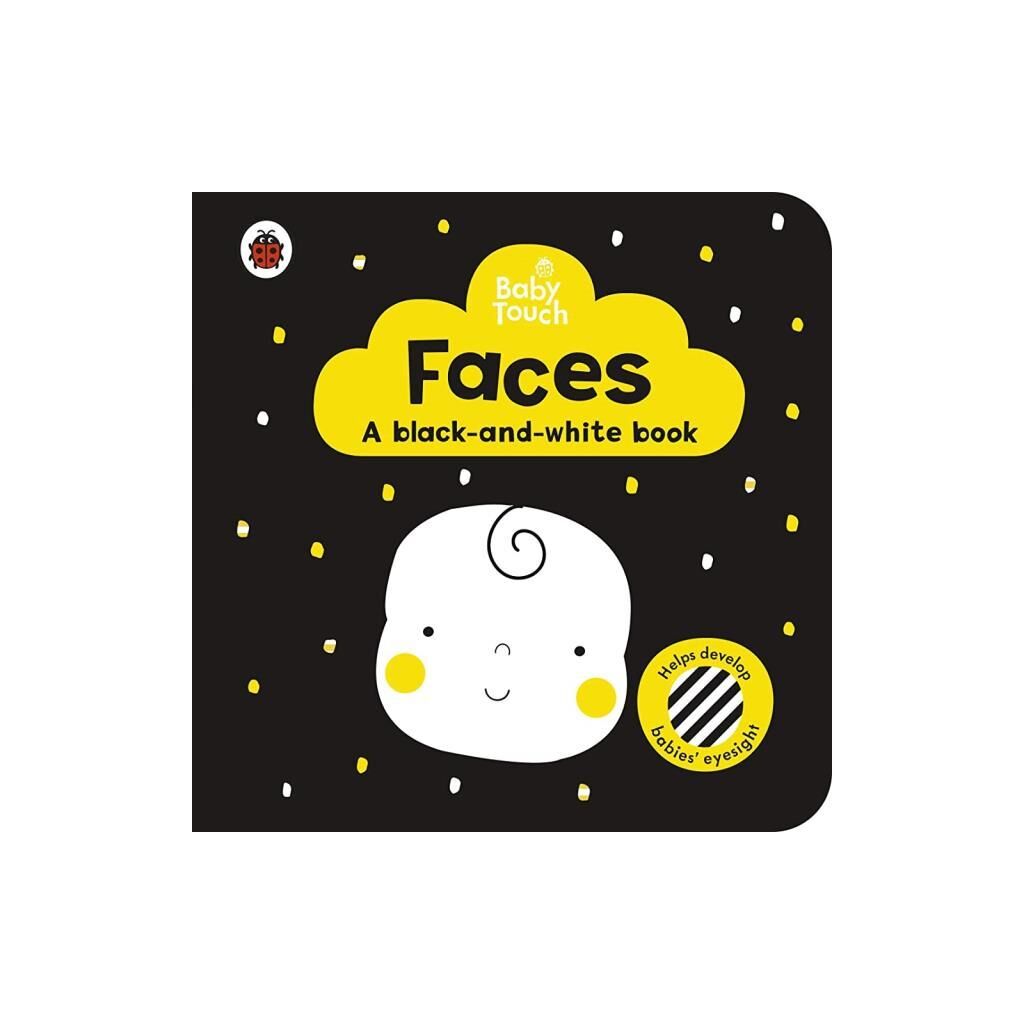 Baby Touch: Faces: a black-and white-book