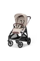 Inglesina Aptica Glam Tek El Tek Hamle ile Katlanıp Açılan Çift Yön Bebek Arabası - Pashmina Beige