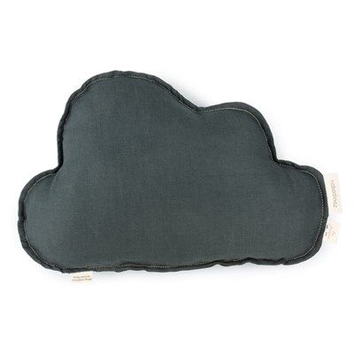 Lin Francais Cloud Yastık, Green Blue