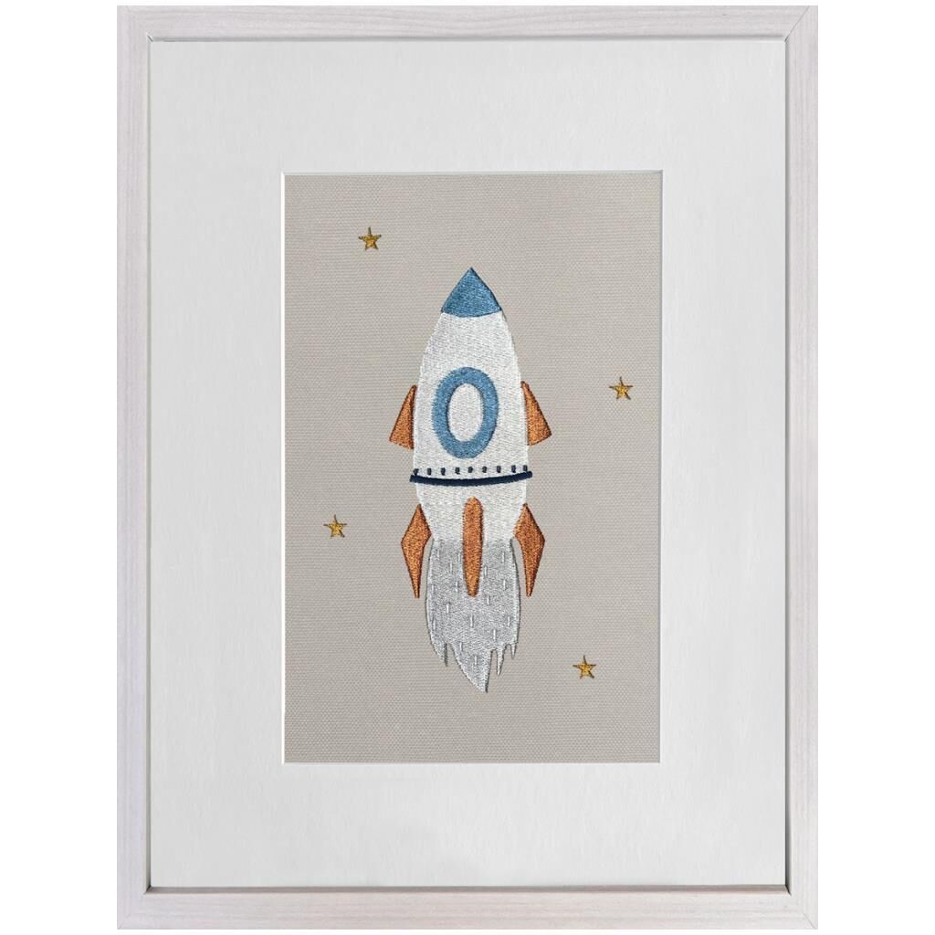 Atelier Mignon Space Nakış Tablo, Rocket