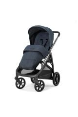 Inglesina Aptica Glam Tek El Tek Hamle ile Katlanıp Açılan Çift Yön Bebek Arabası - Resort Blue