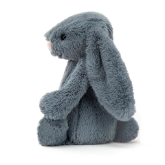 Jellycat Tavşan Uyku Arkadaşı, Koyu Mavi (Küçük)