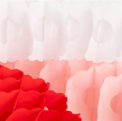 Meri Meri - 3 Festive Honeycomb Garlands - Festival Petekli Asılan Süsler - 3'Lü