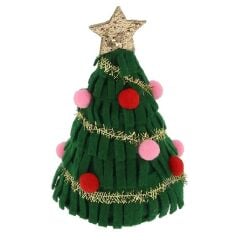 Meri Meri - Big Christmas Tree Hair Clip - Yeni Yıl Ağacı Tokası