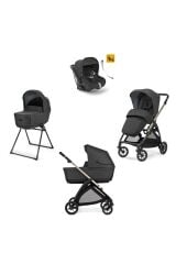 Inglesina Electa+ Bebek Arabası & Darwin Recline Ana Kucaklı 4'lü Sistem - Upper Black