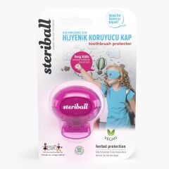 Steriball Çocuk Diş Fırçası Koruma Kabı, Pembe