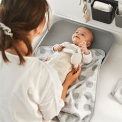 Leander Matty Alt Değiştirme Matı, Pearl Grey