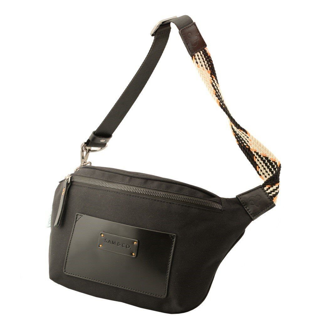 Sam & Co Bel Çantası, Siyah Mango