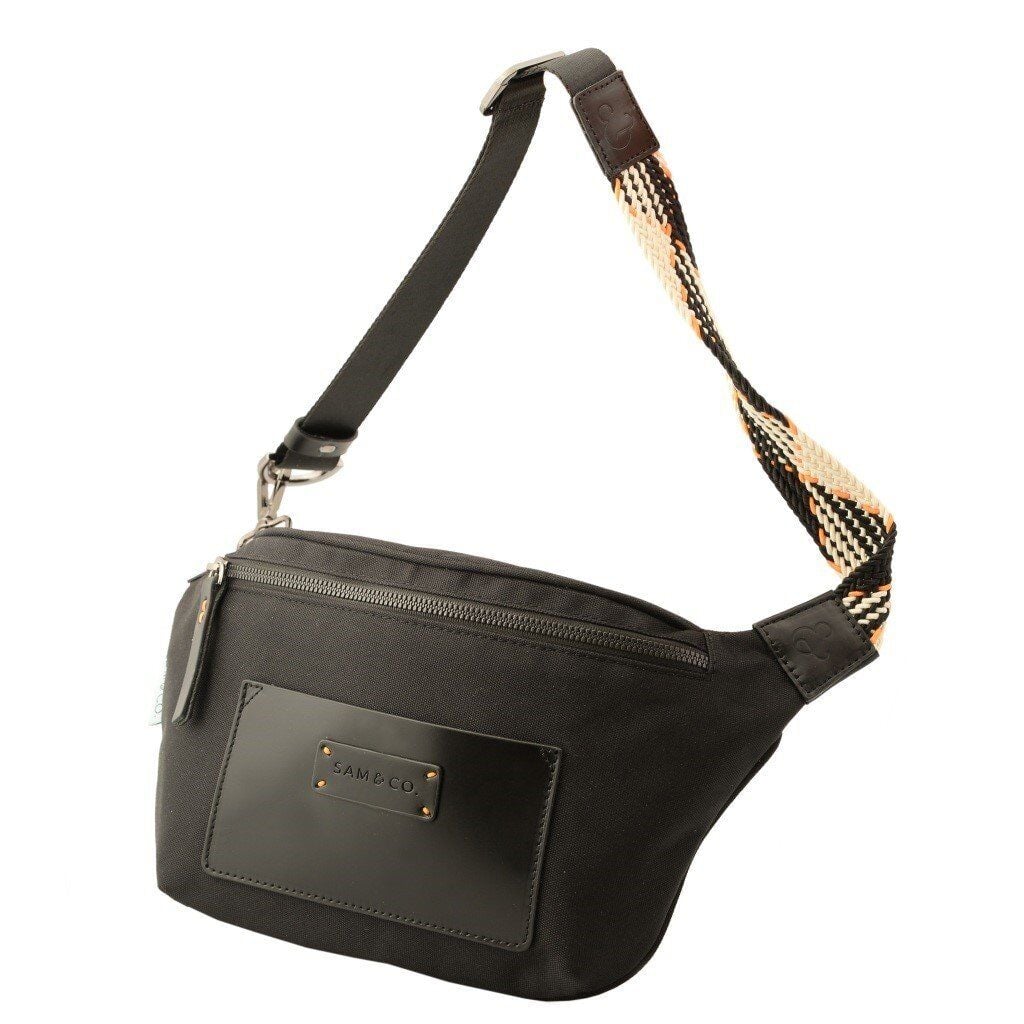 Sam & Co Bel Çantası, Siyah Mango