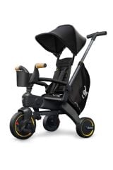 Doona Liki Trike Tek Parça Katlanır 3 Tekerlekli Bebek Bisikleti S5 - Nitro Black