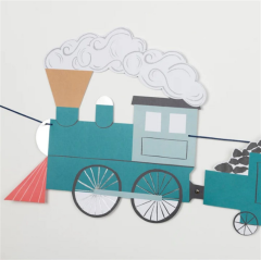 Meri Meri - Train Garland - Tren Asılan Süs
