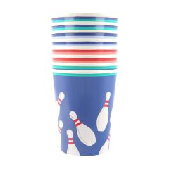 Meri Meri - Bowling Bardaklar - 8 Adet