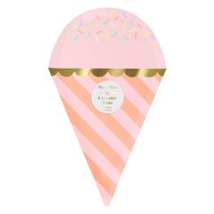 Meri Meri - Dondurma Tabak - 8 Adet