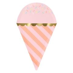 Meri Meri - Dondurma Tabak - 8 Adet