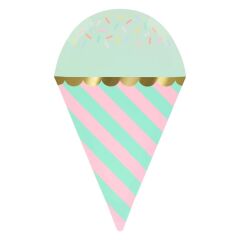 Meri Meri - Dondurma Tabak - 8 Adet