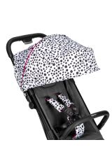 Inglesina Quid2+ Tek El Tek Hamle ile Katlanıp Açılan Kabin Boy Bebek Arabası Özel Koleksiyon - Polka White