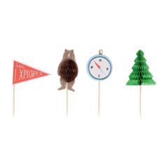 Meri Meri - Kamp Cupcake Kiti - 24 Adet