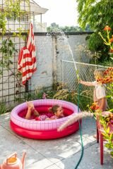 Quut Dippy Şişme Çocuk Yüzme Havuzu / Çap 120  cm /Cherry