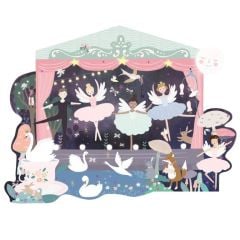 FLOSS & ROCK 80 Parça “Dans Sahnesi” Şekilli Yap-Boz/Enchanted