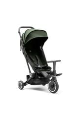SmarTrike Traveler Hepsi Bir Arada Aktif Kabin Boy Bebek Arabası ve Bisiklet (6 Ay – 4 Yaş) - Forest Green